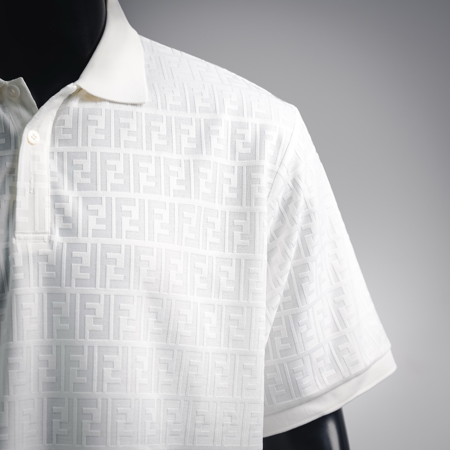 Fend all-over logo Polo
