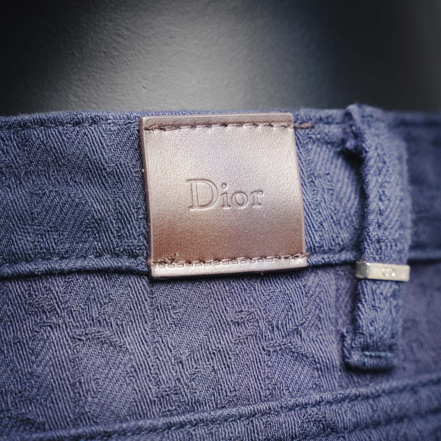 CD all-over jacquard jeans