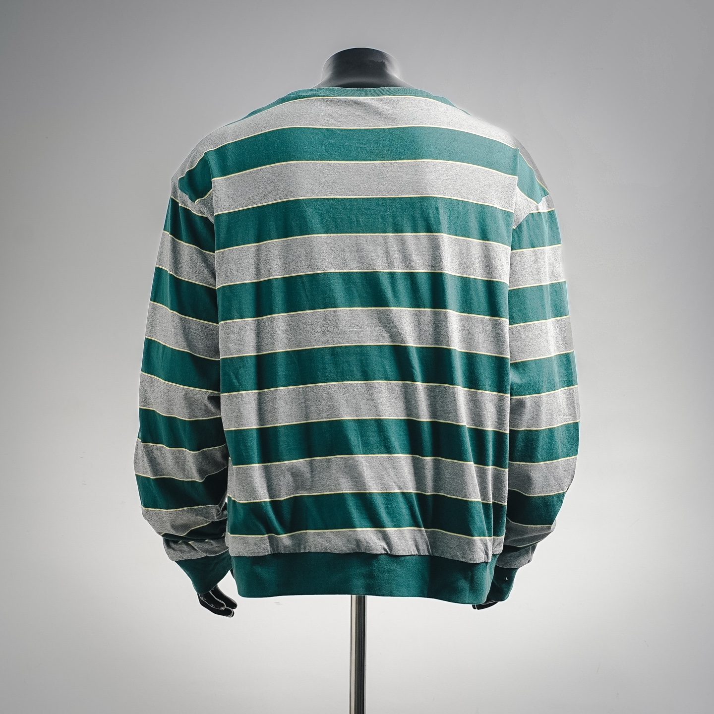 Miu striped sweatshirt