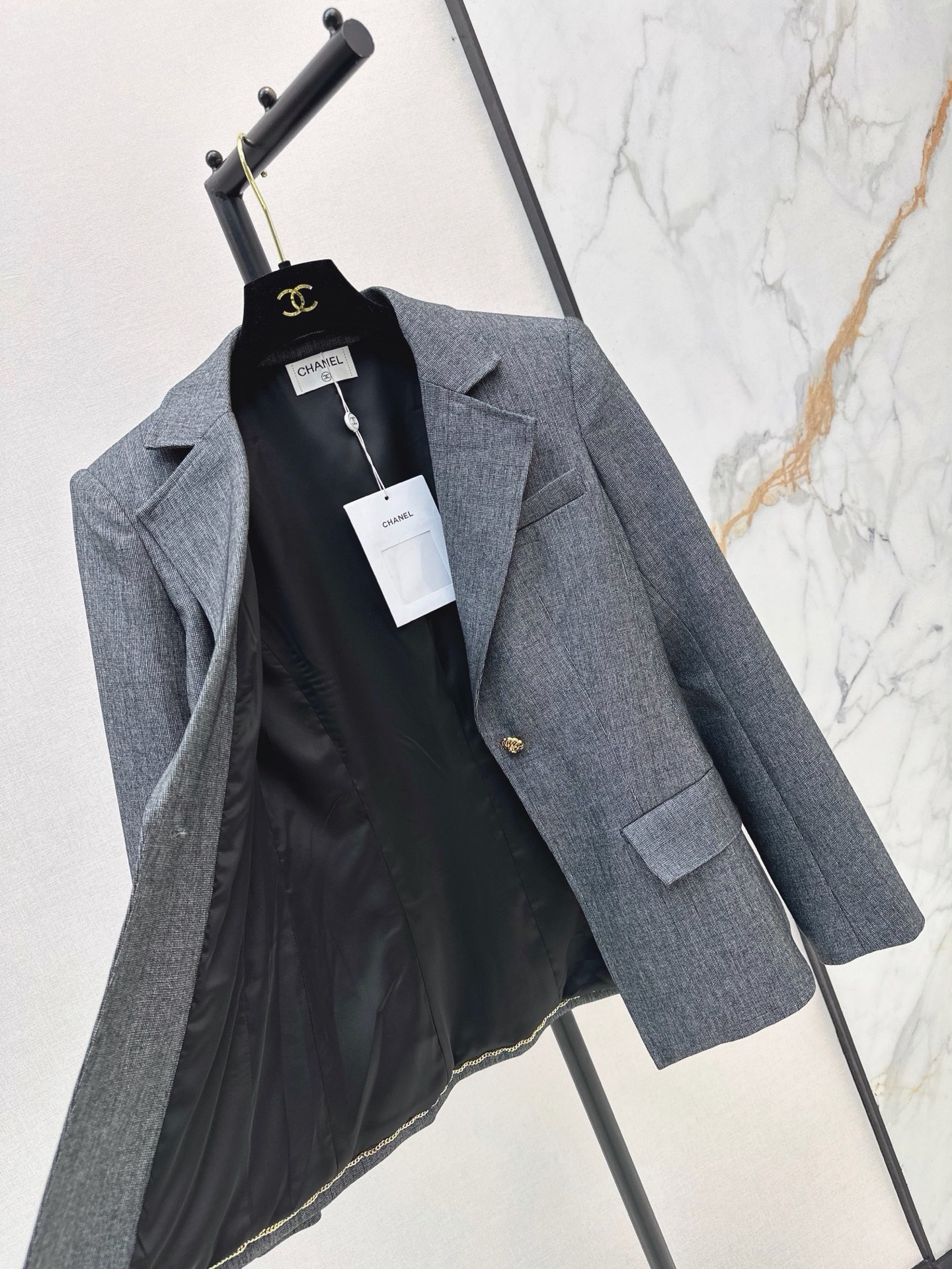 Chan 26fw Single-Breasted Blazer