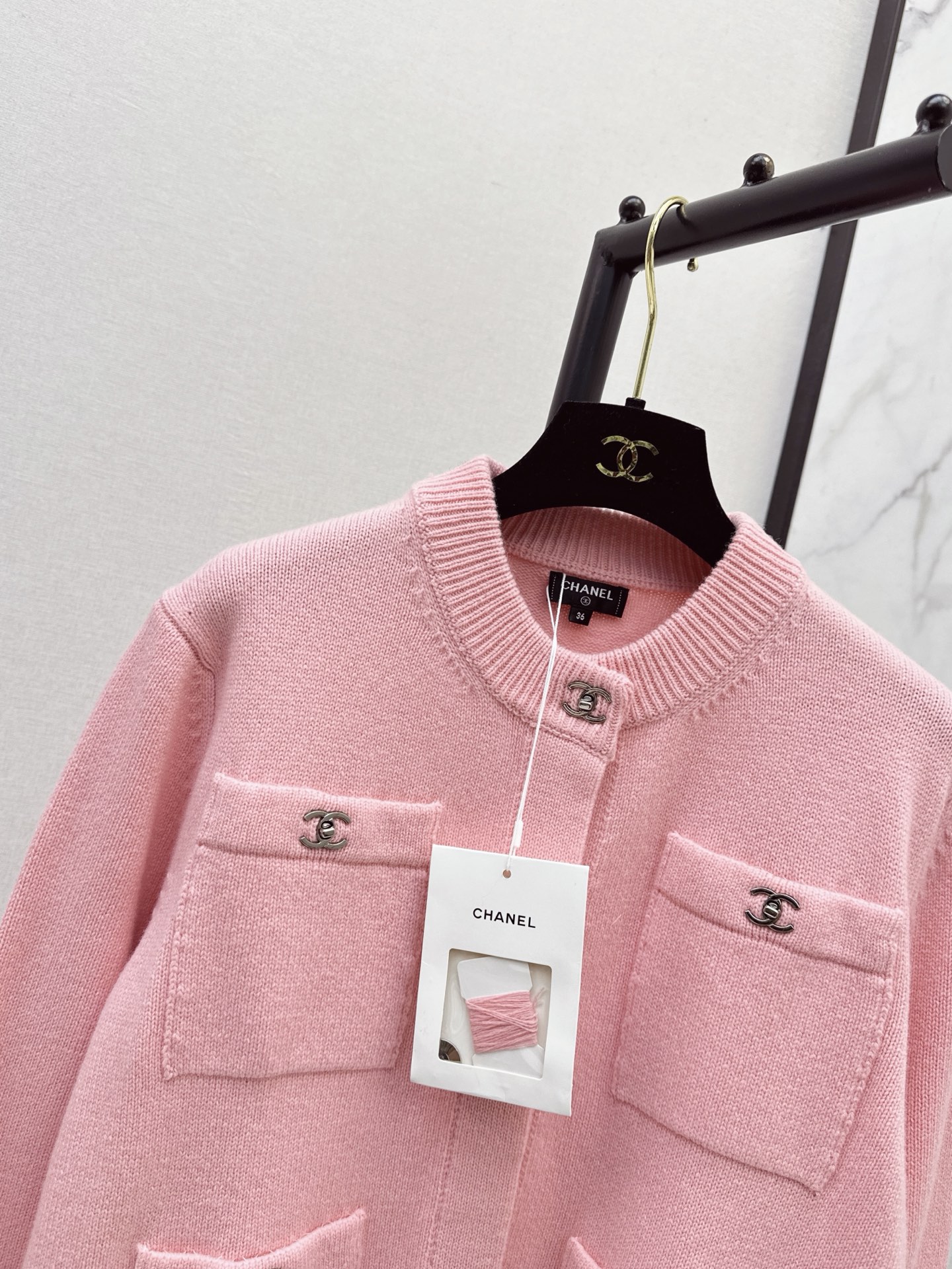 Chan 26fw knit jacket