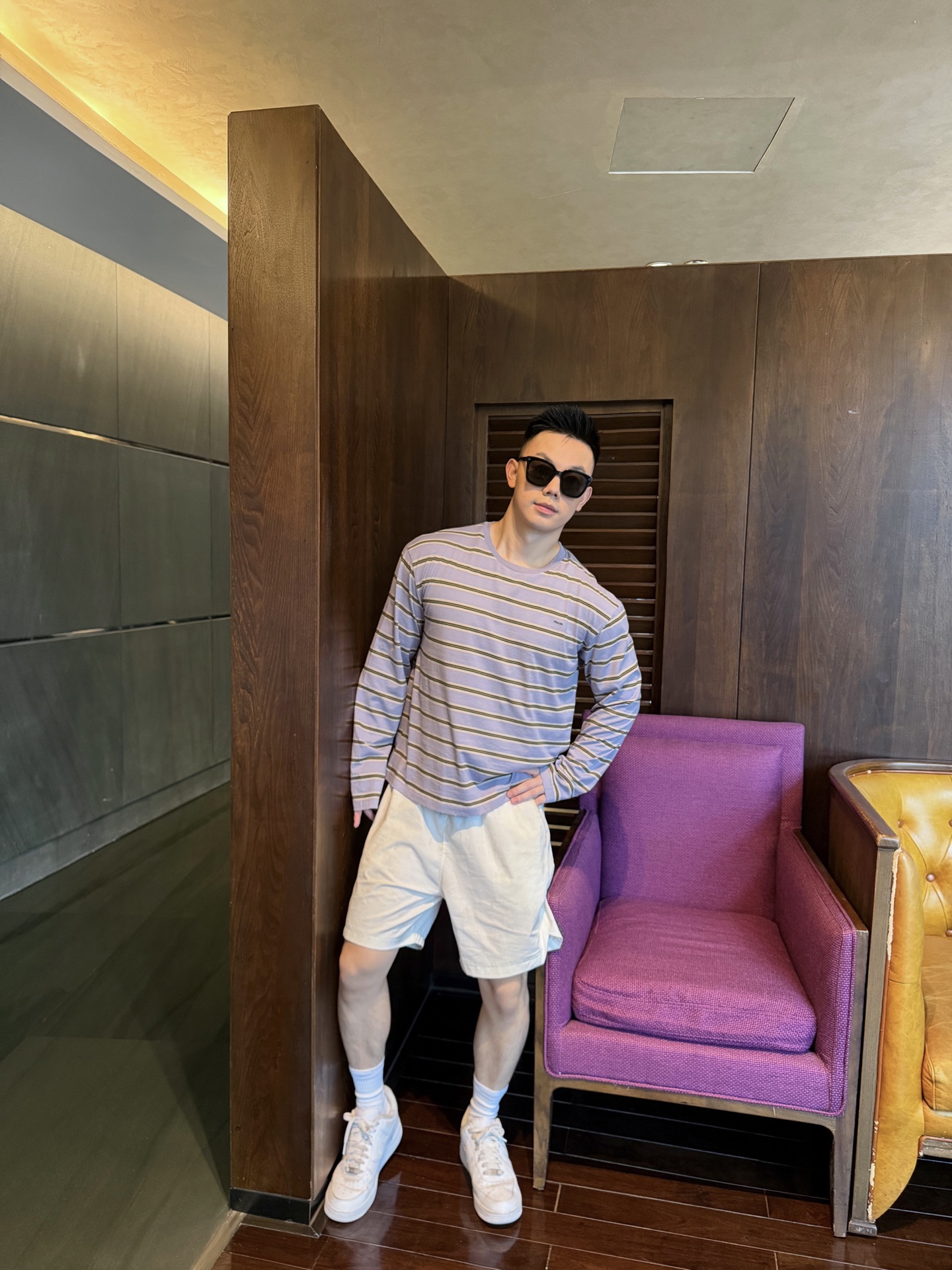 Pra striped sweatshirt