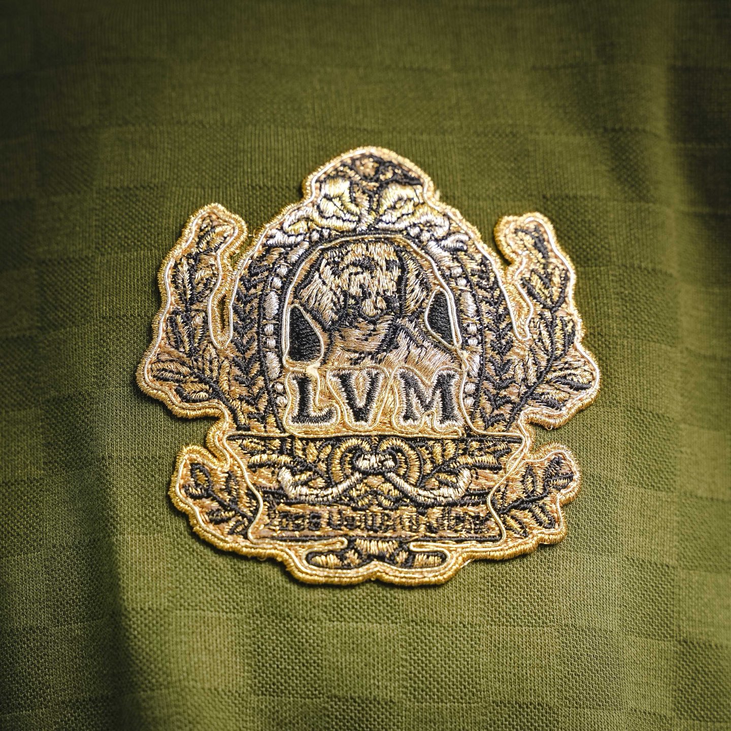 Louis embroidered badge t-shirt
