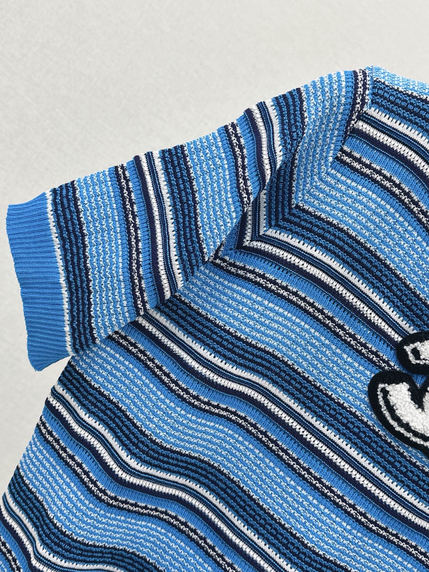 Chan 26ss striped knitwear