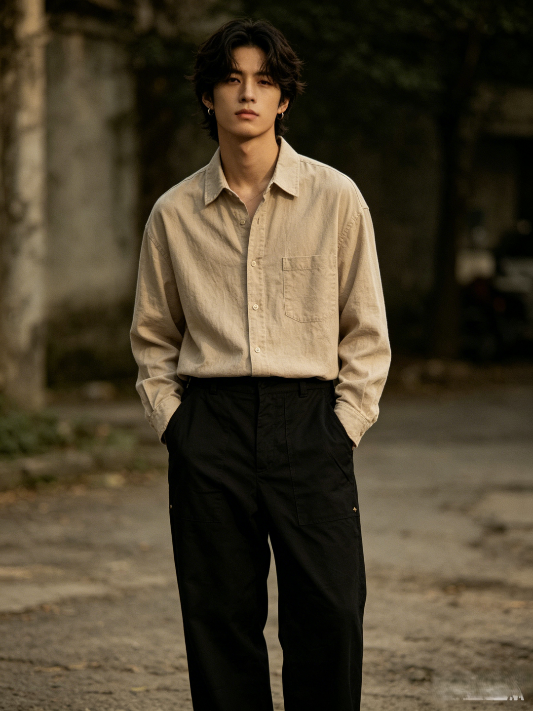 Louis casual cargo pants