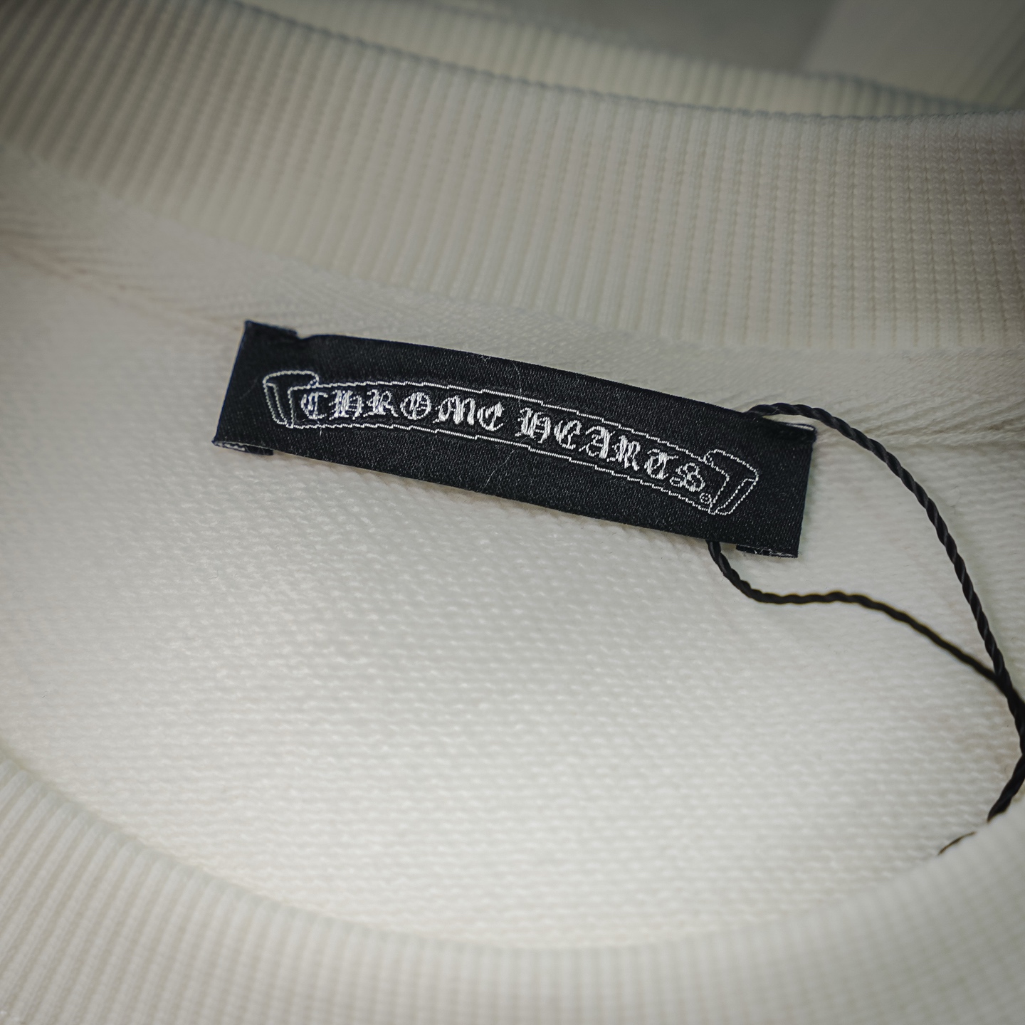 Chrome embroidered gothic sweatshirt