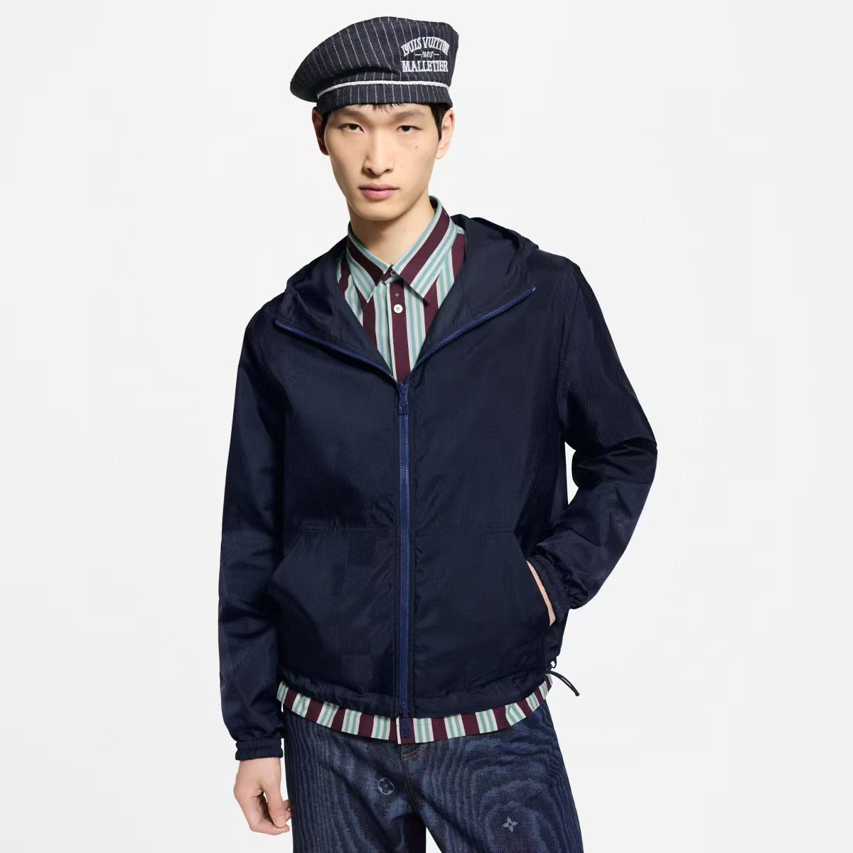 Louis jacquard reversible jacket