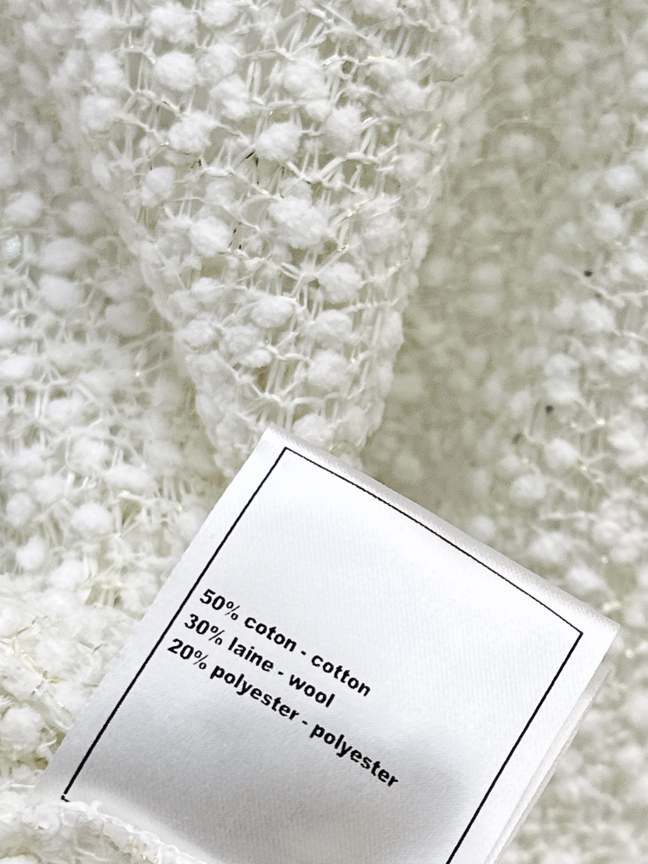 Chan 26fw sequin cropped jacket