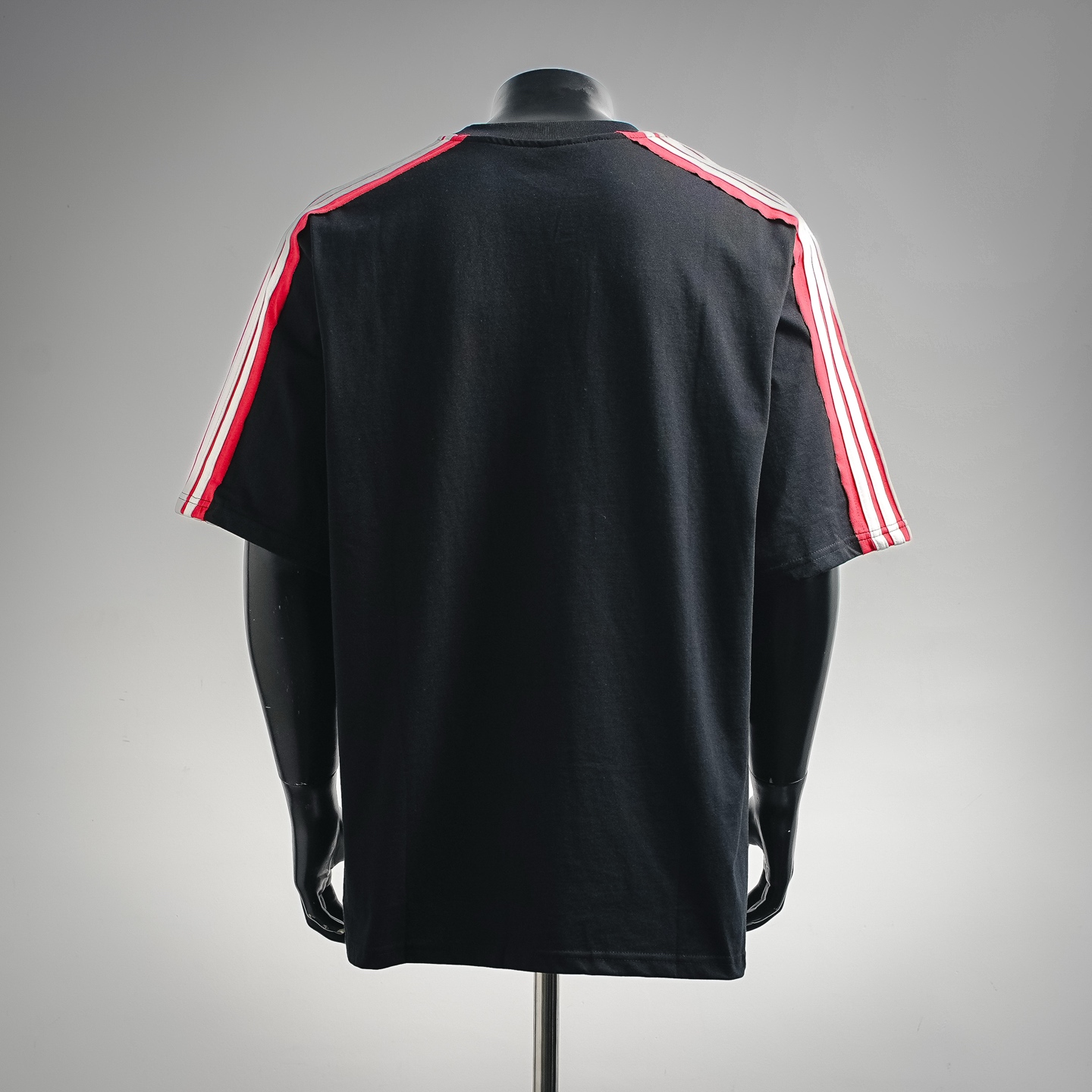Balen embroidered striped t-shirt