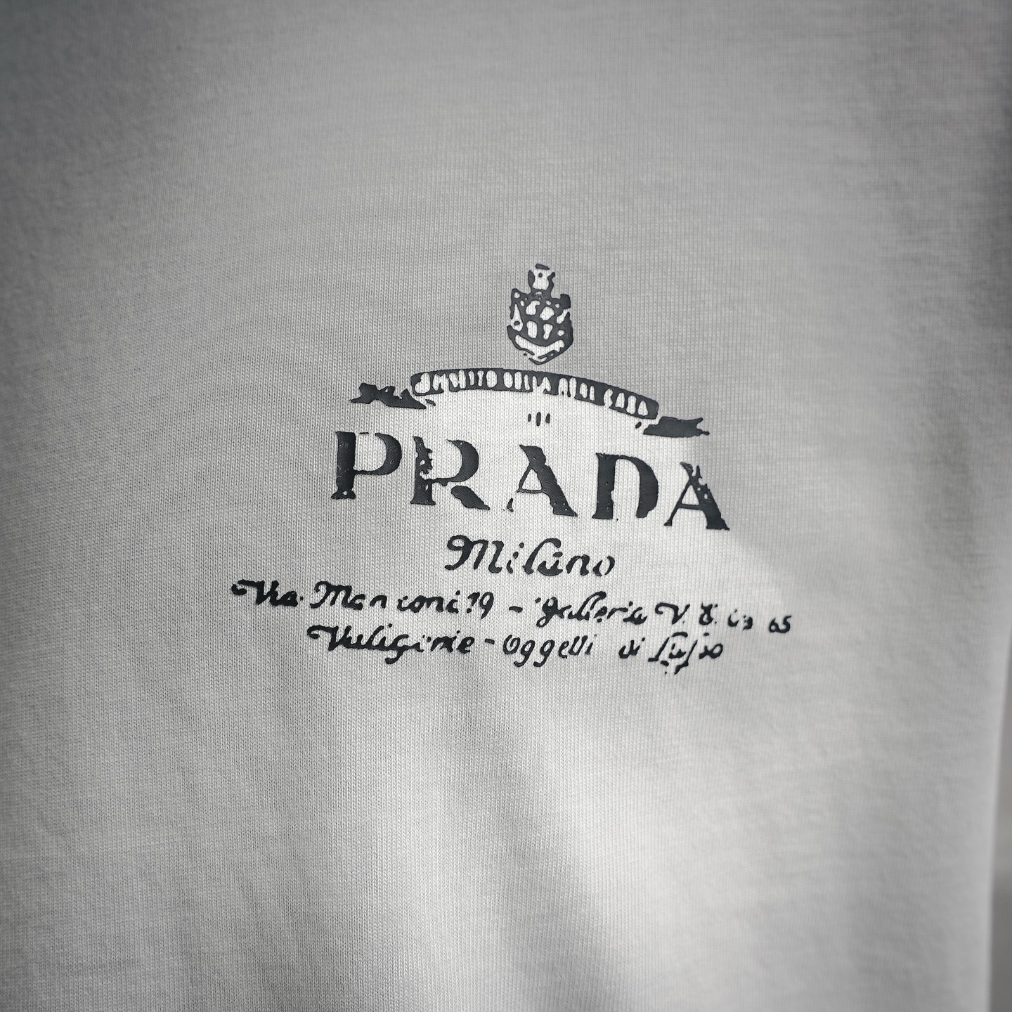 Pra letter badge t-shirt
