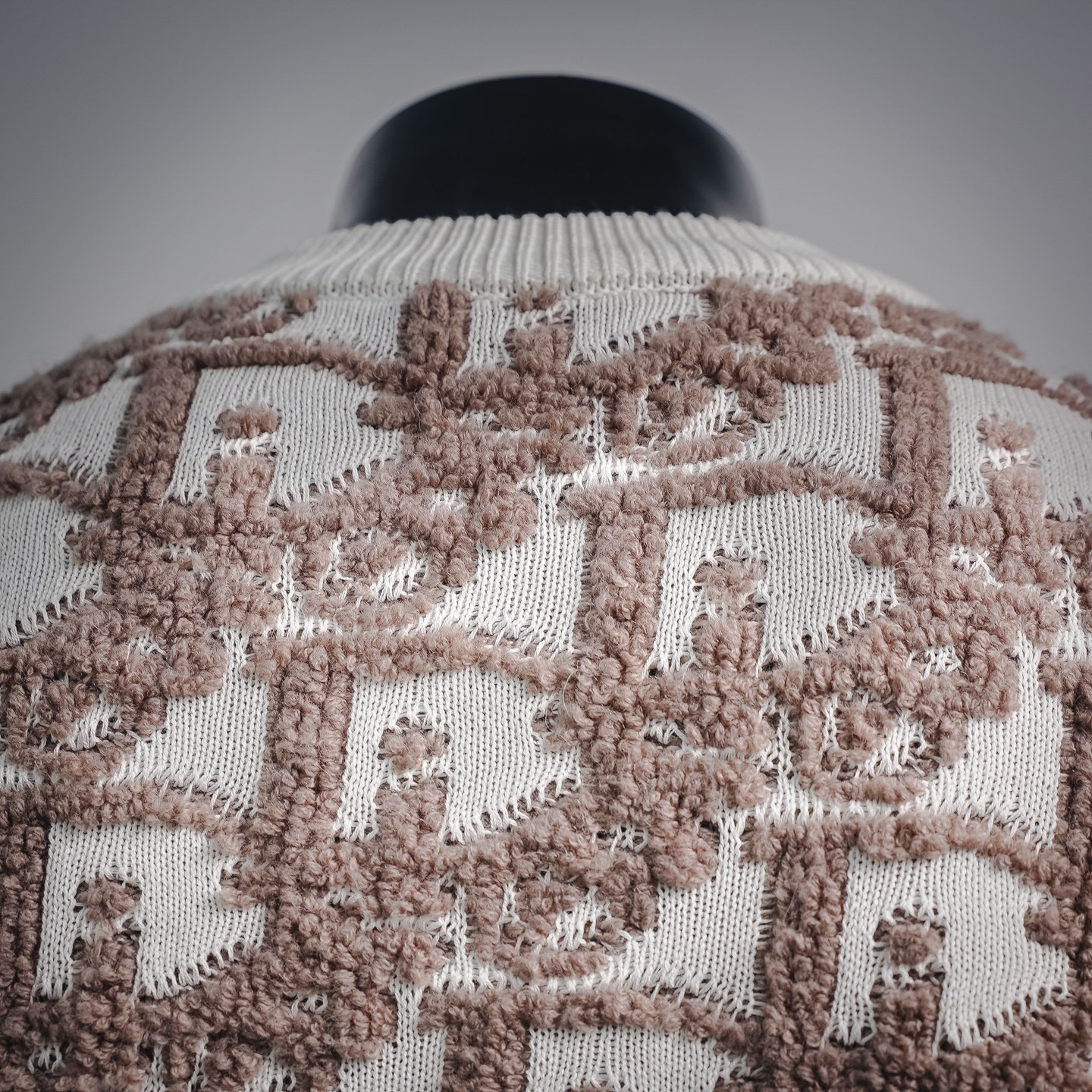 CD jacquard cardigan