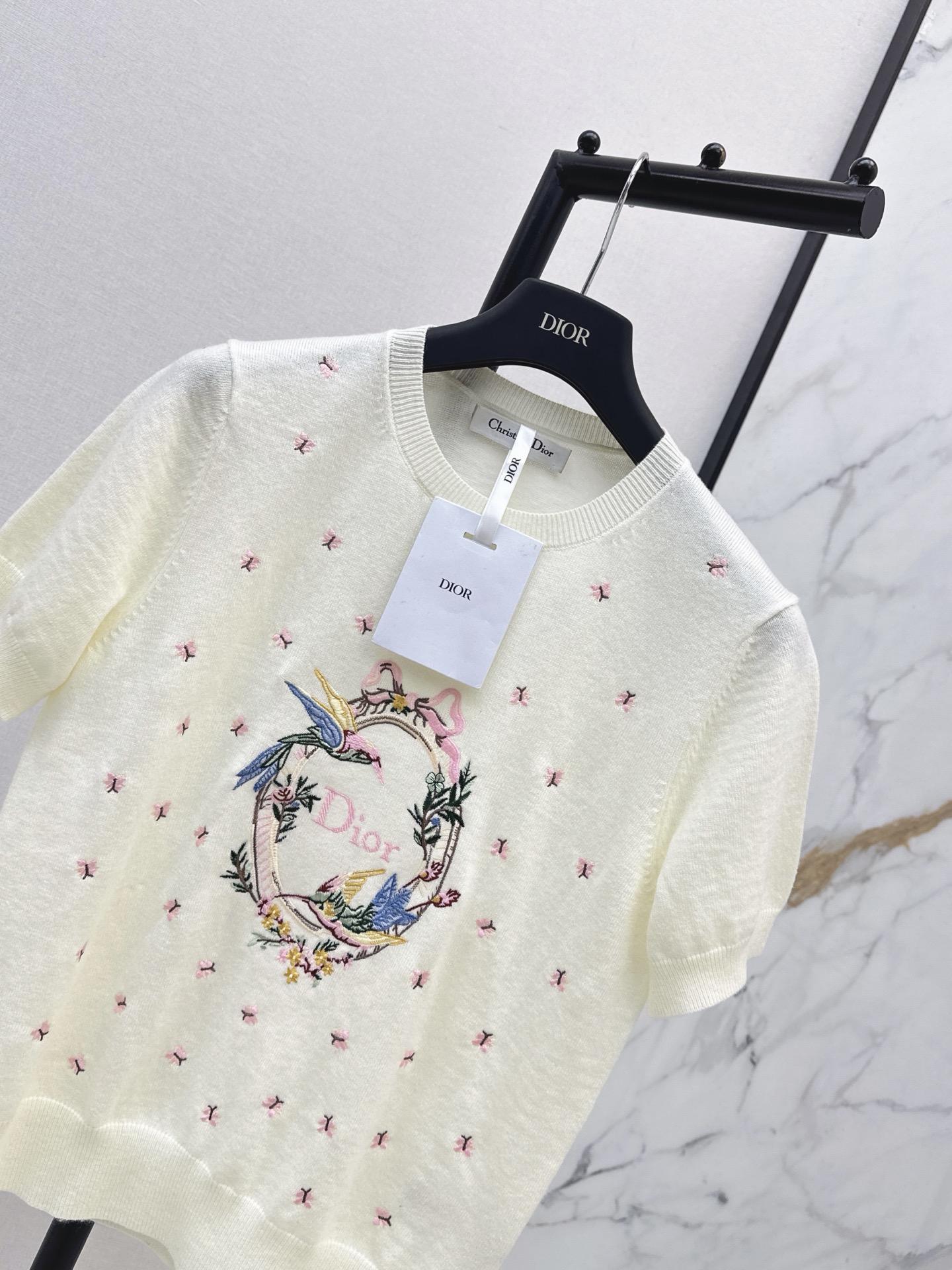 CD 26fw embroidery sweater