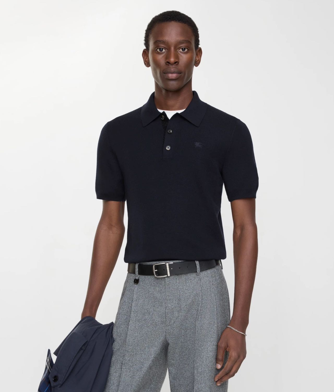 Bur knit Polo
