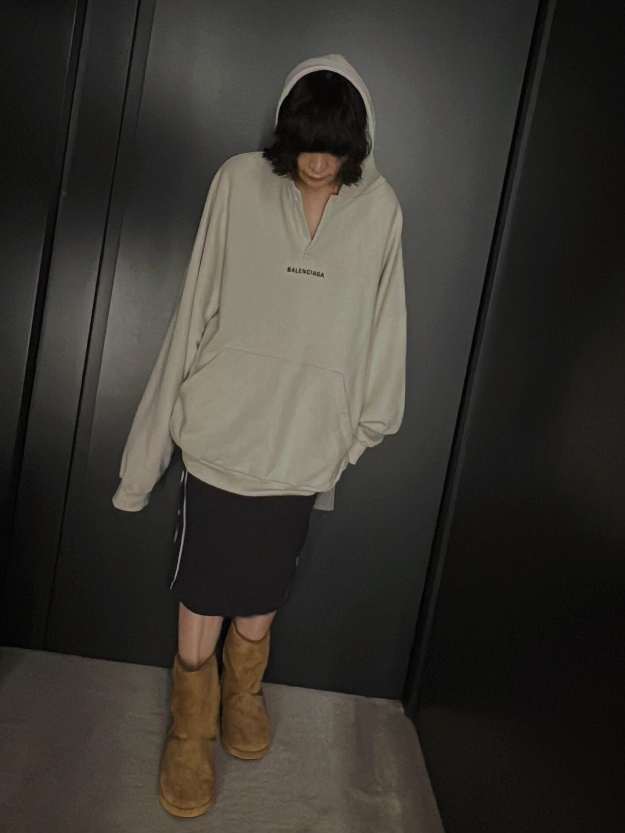 Balen embroidered hoodie