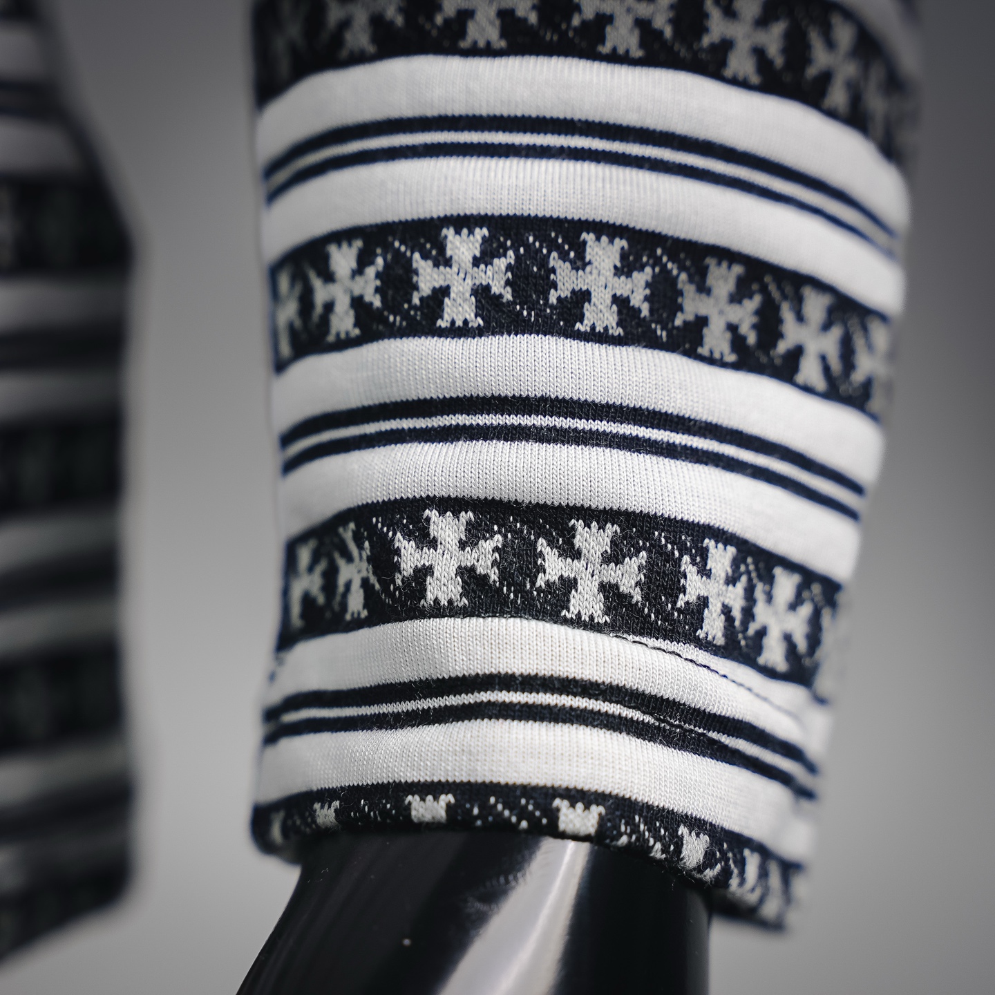 Chrome all-over sweatshirt