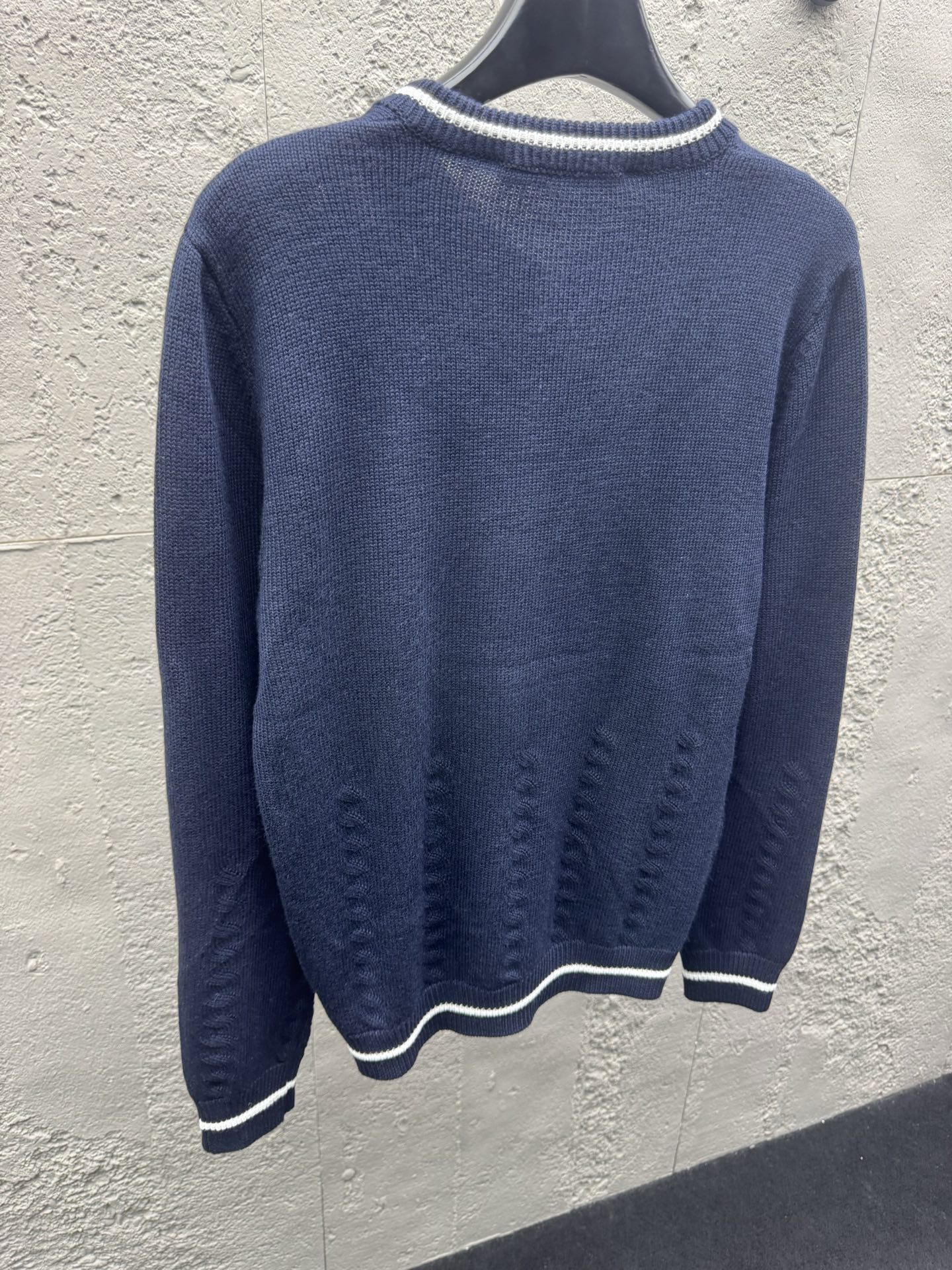 Louis embroidered knit sweater