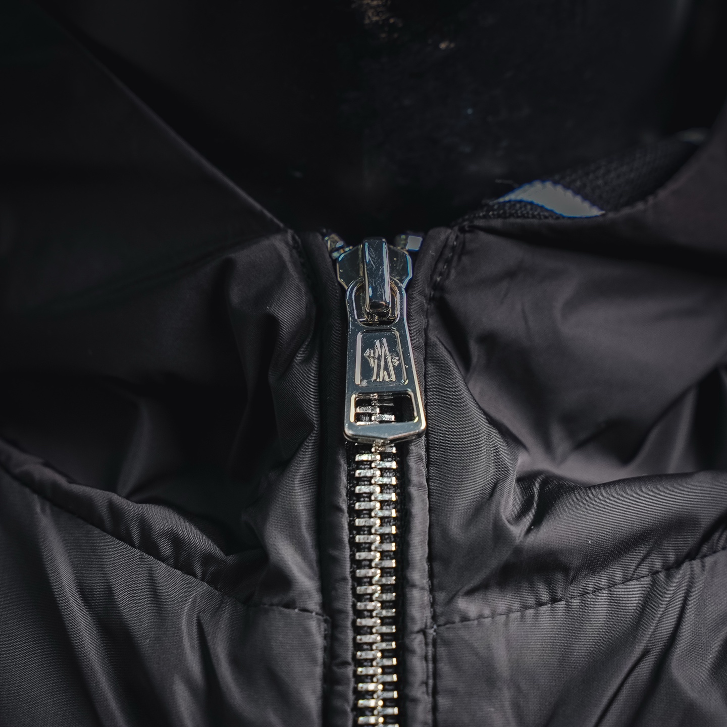 Mon embroidered letter jacket