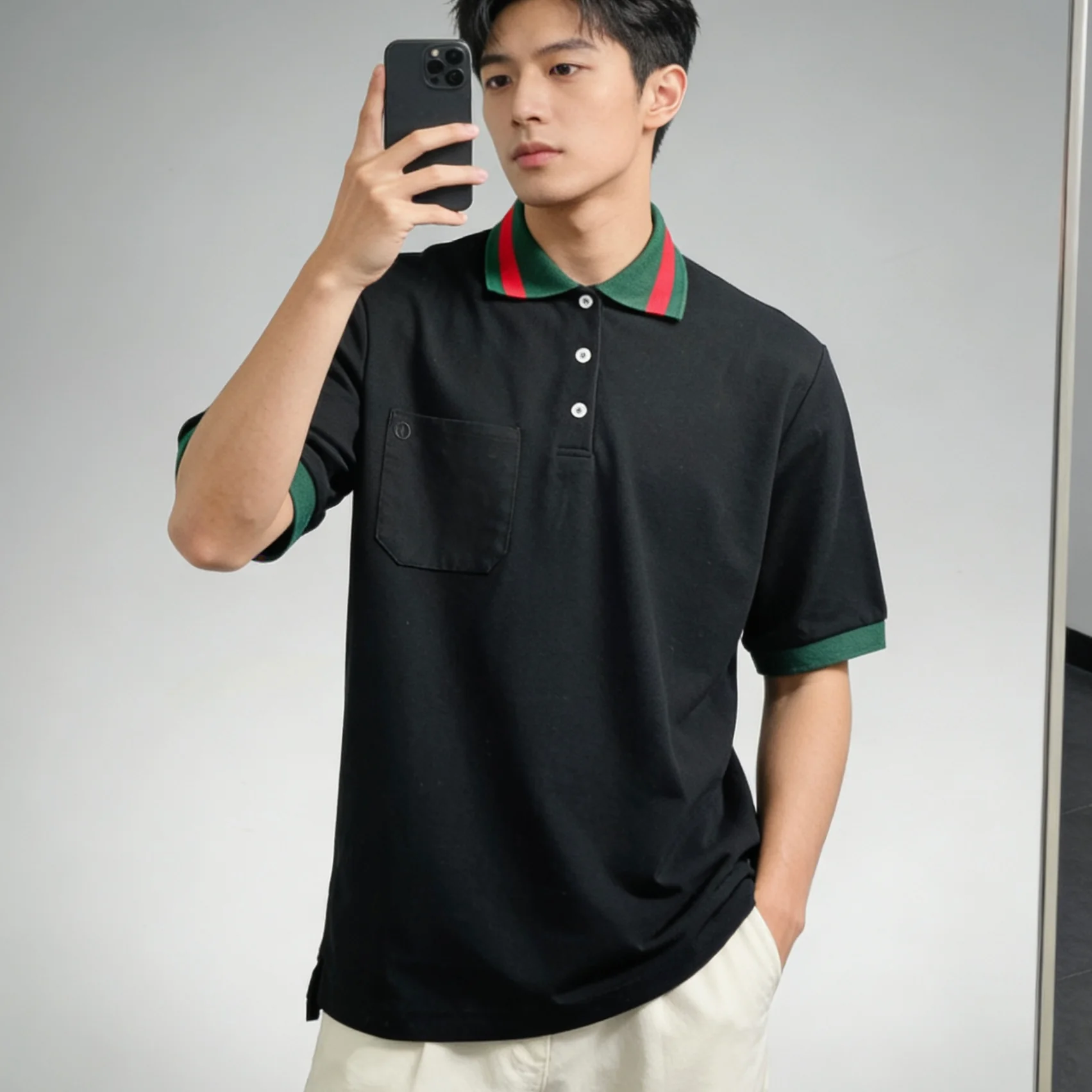 Guc embroidered Polo