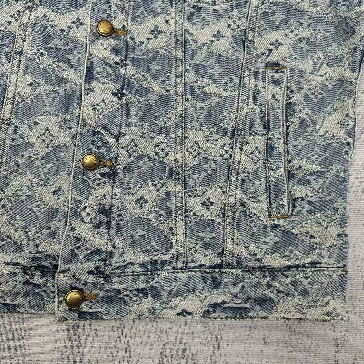 Louis jacquard denim jacket