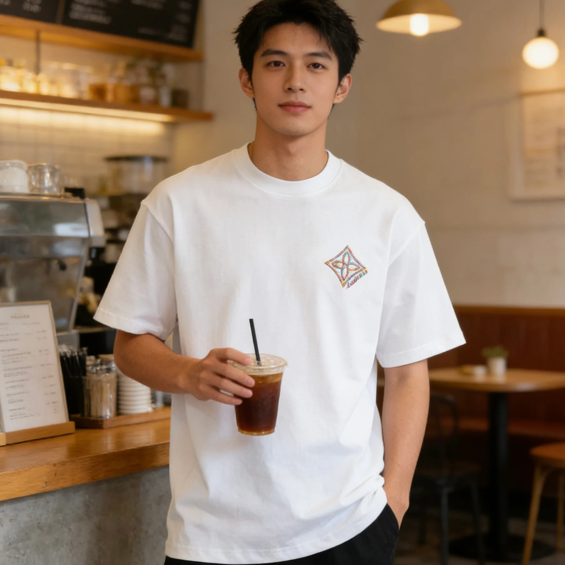 Louis embroidered t-shirt