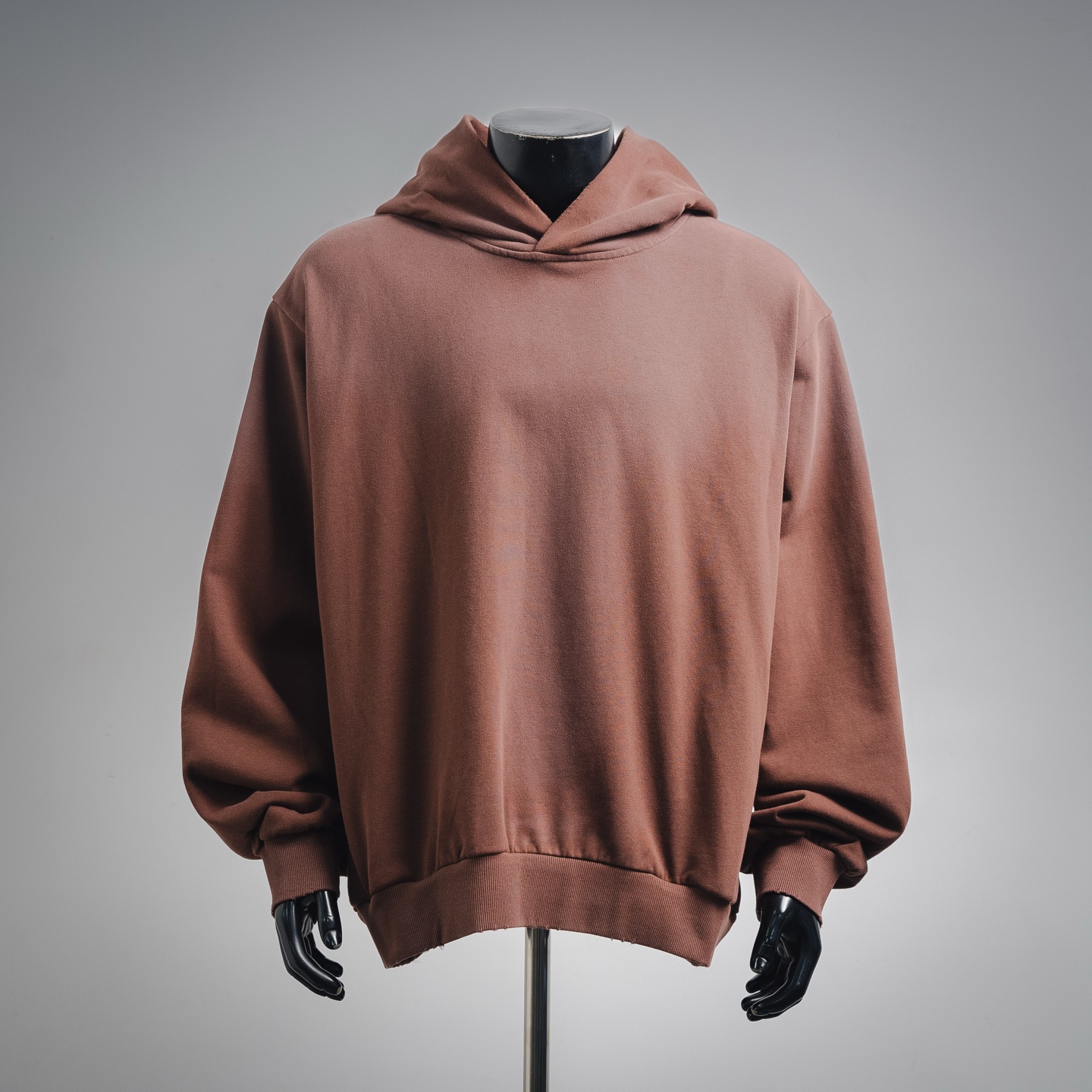 Acne washed letter hoodie