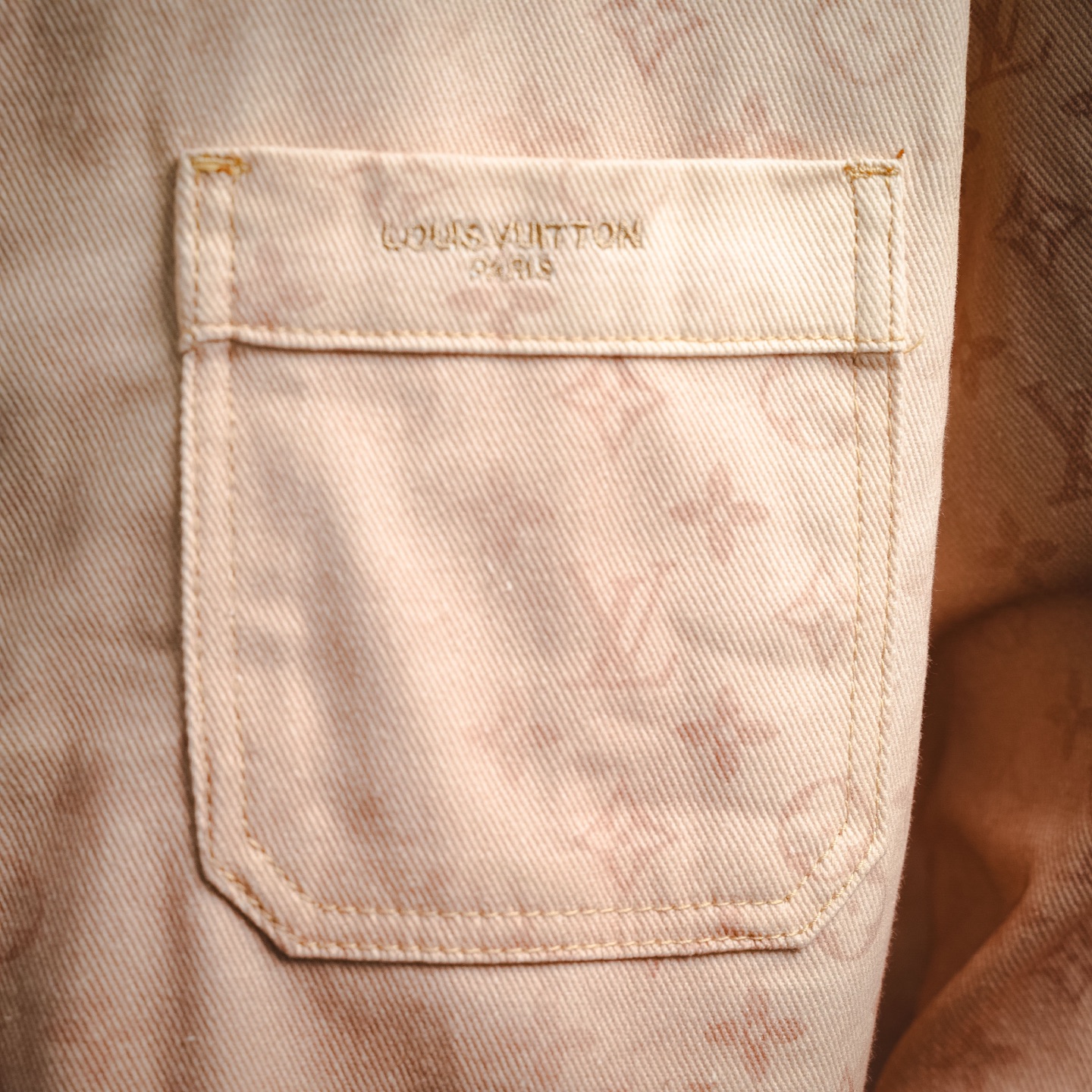 Louis washed denim jacket
