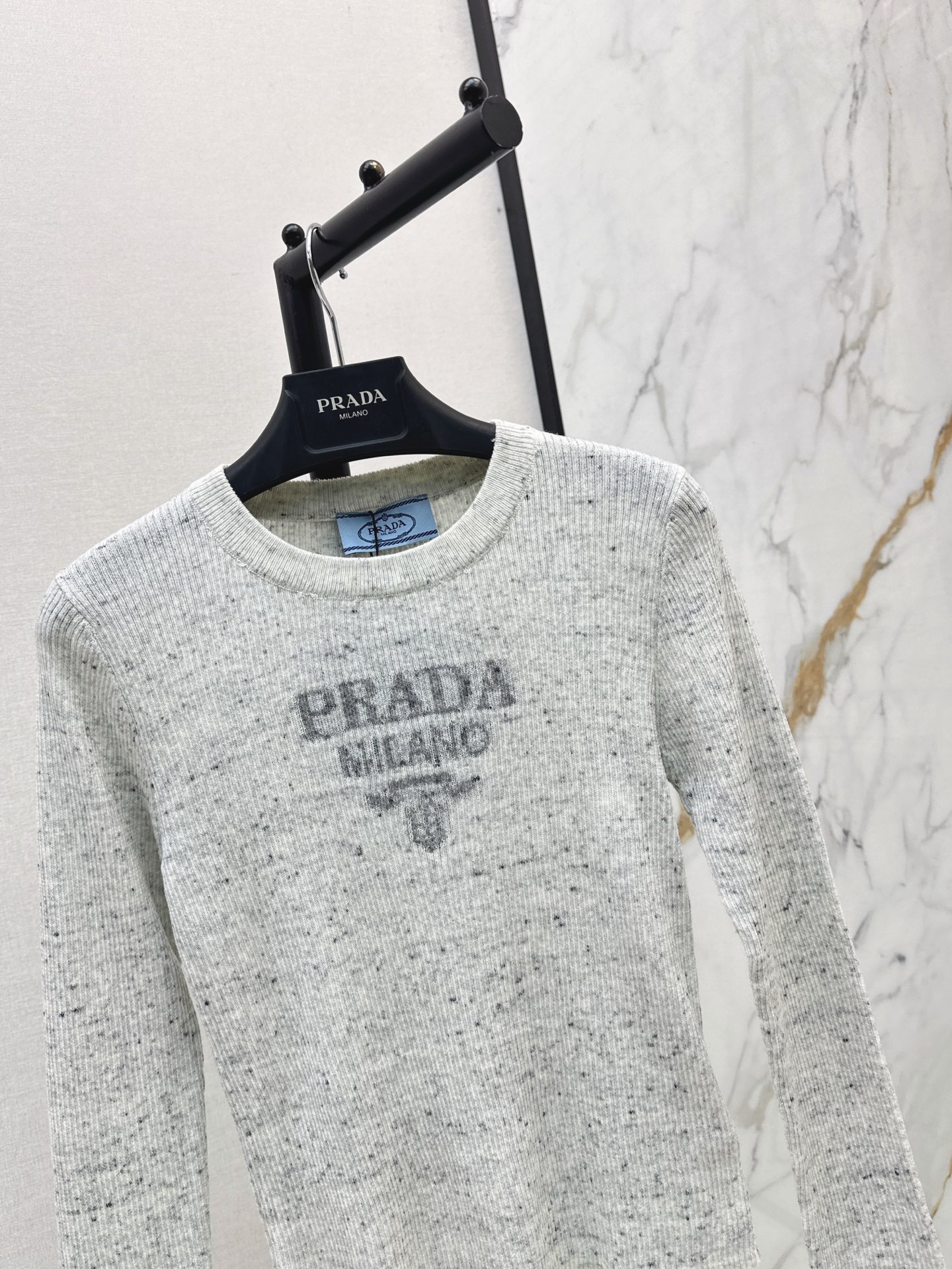 Pra 26fw jacquard basic tee