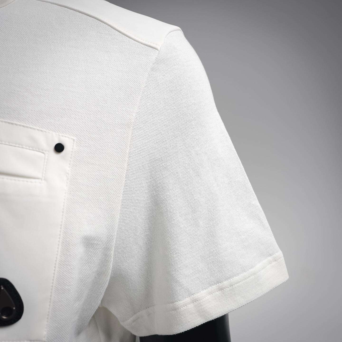Moose zip-up pocket Polo