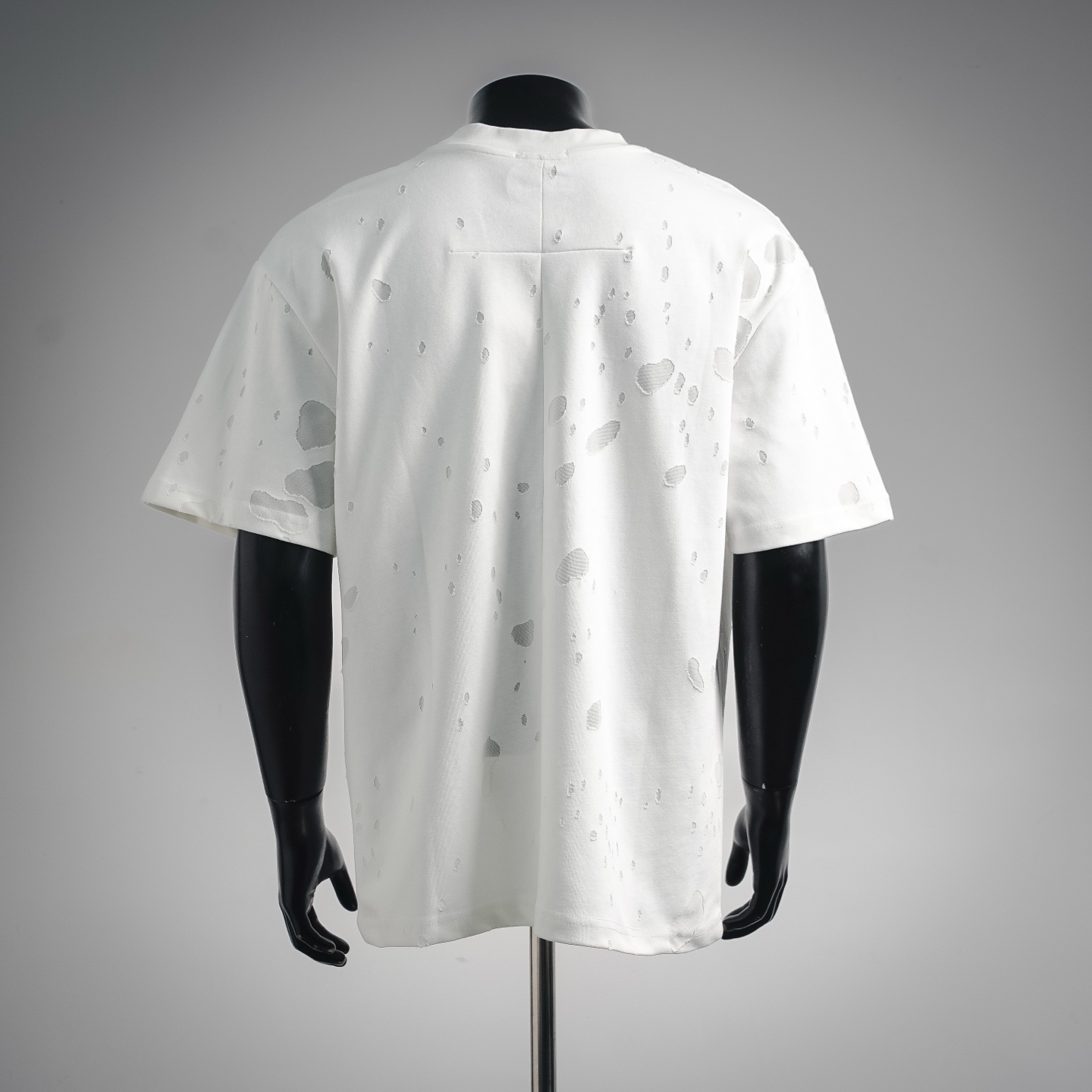 Given ripped t-shirt