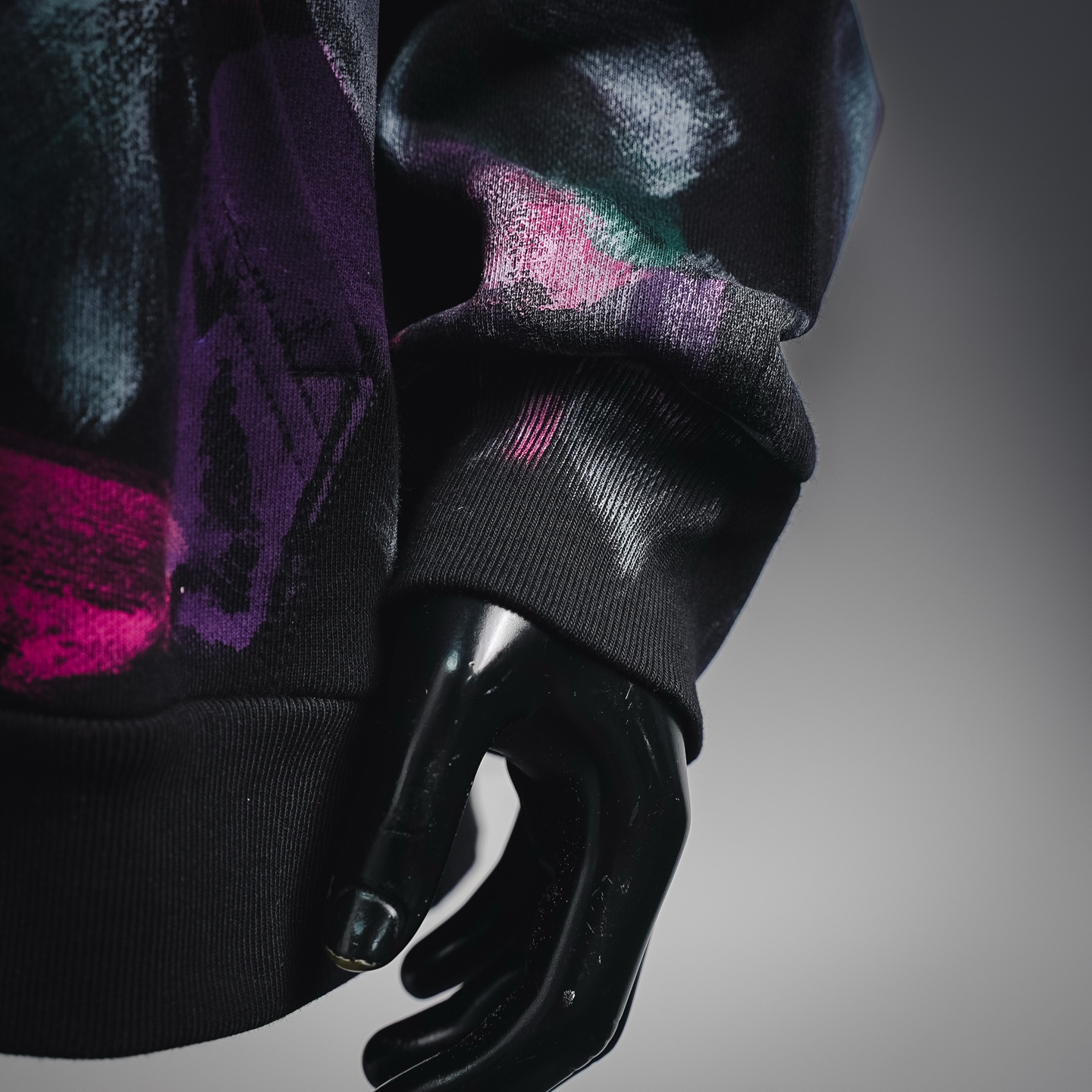 We11 graffiti-print hooded jacket