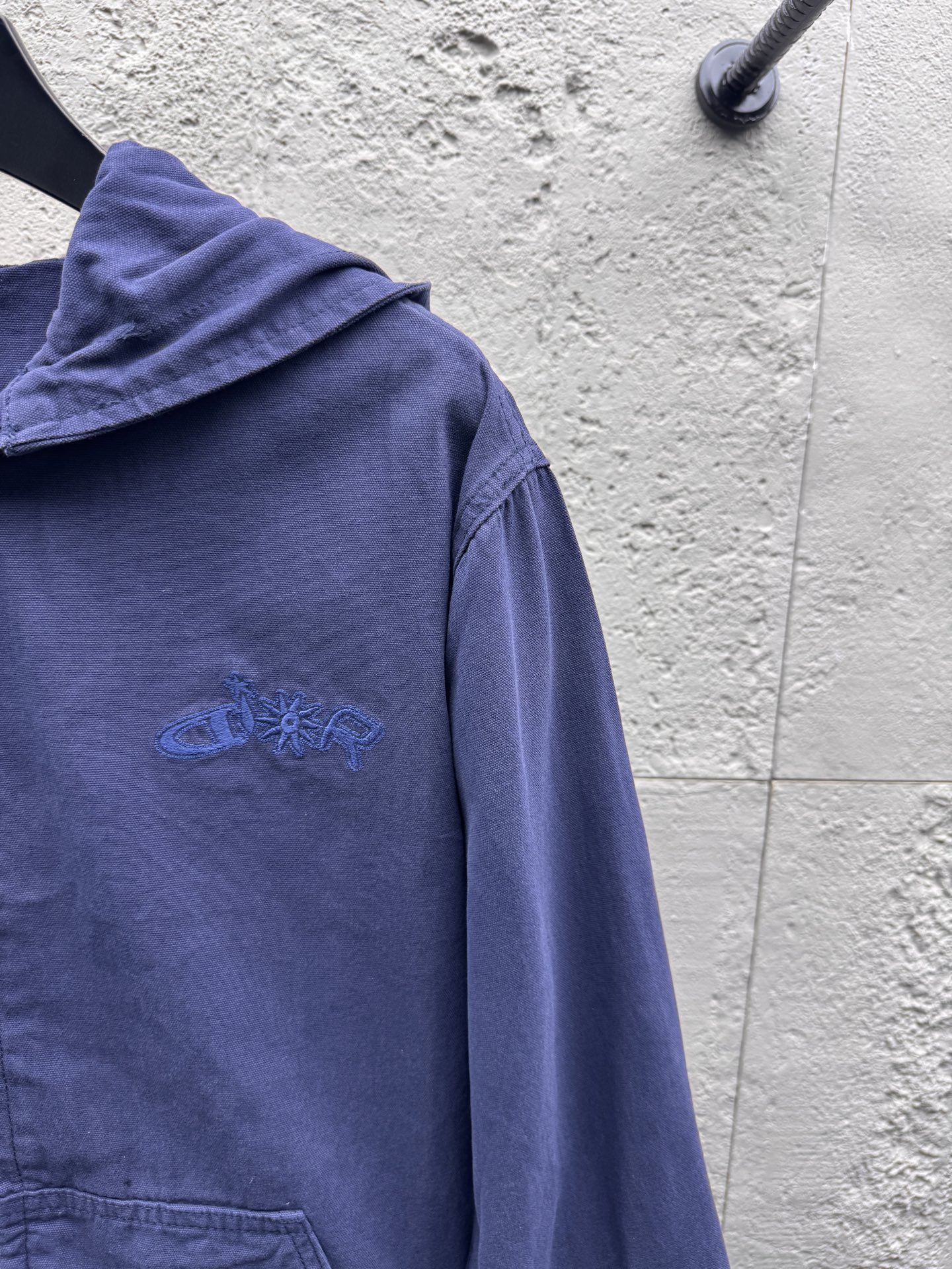 CD understated embroidered jacket