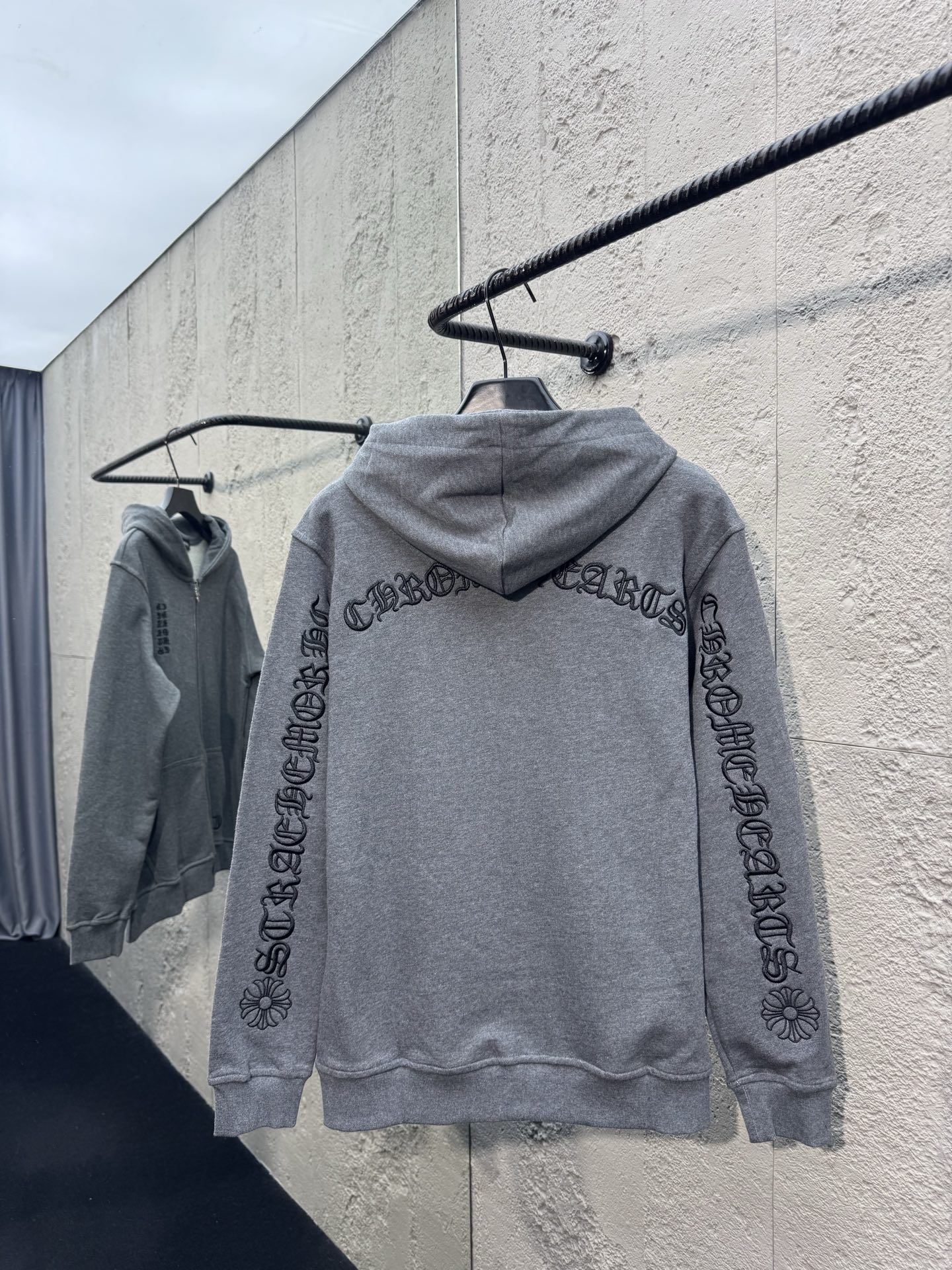 Chrome embroidered jacket