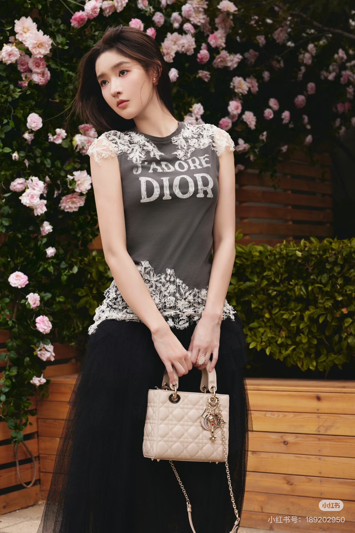 CD 26ss contract lace t-shirt