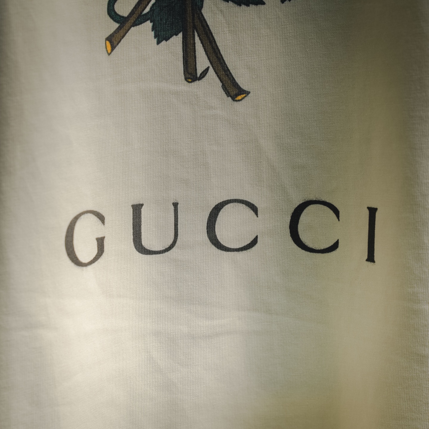 Guc printed t-shirt