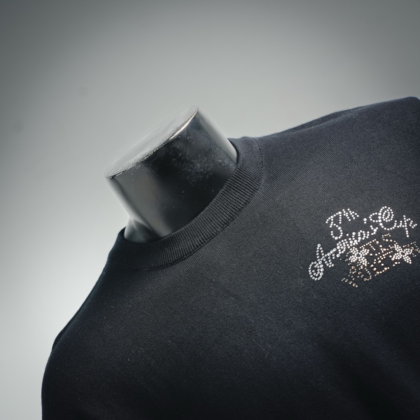 Louis rhinestone knit t-shirt