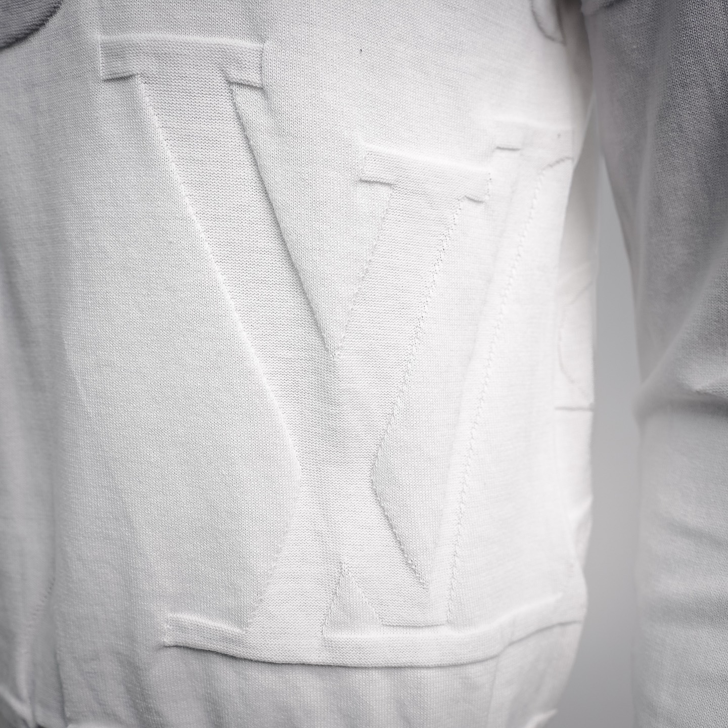 Louis jacquard knit sweater