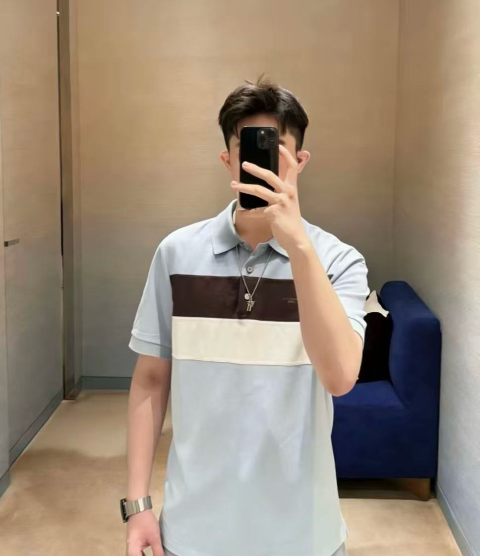 Louis striped Polo