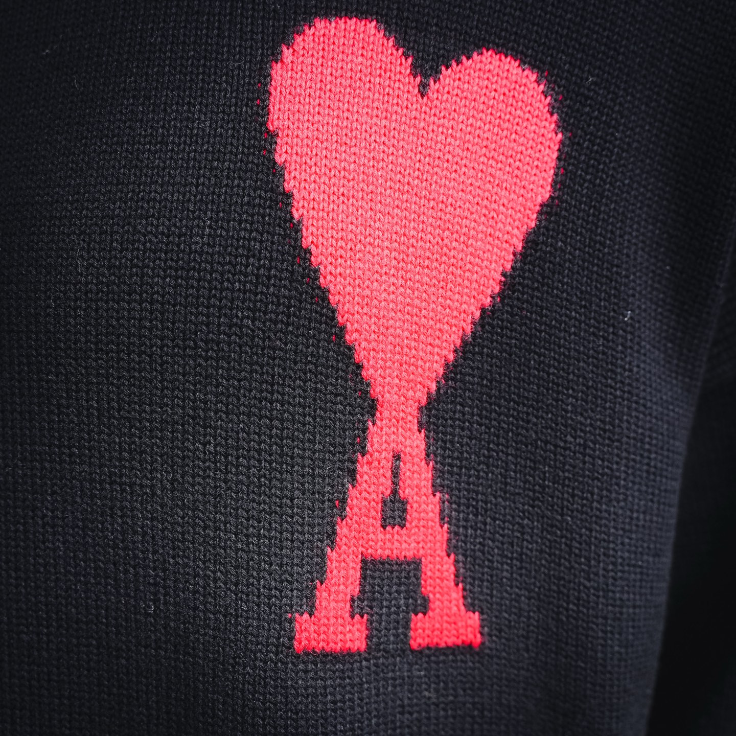 Ami jacquard sweater