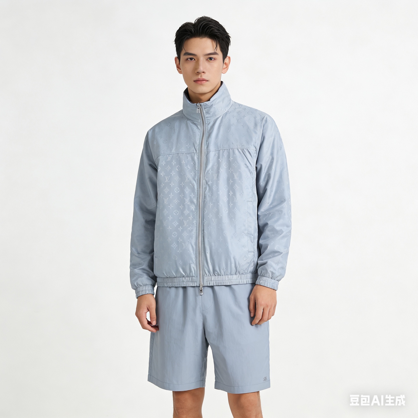 Louis reversible hooded jacket