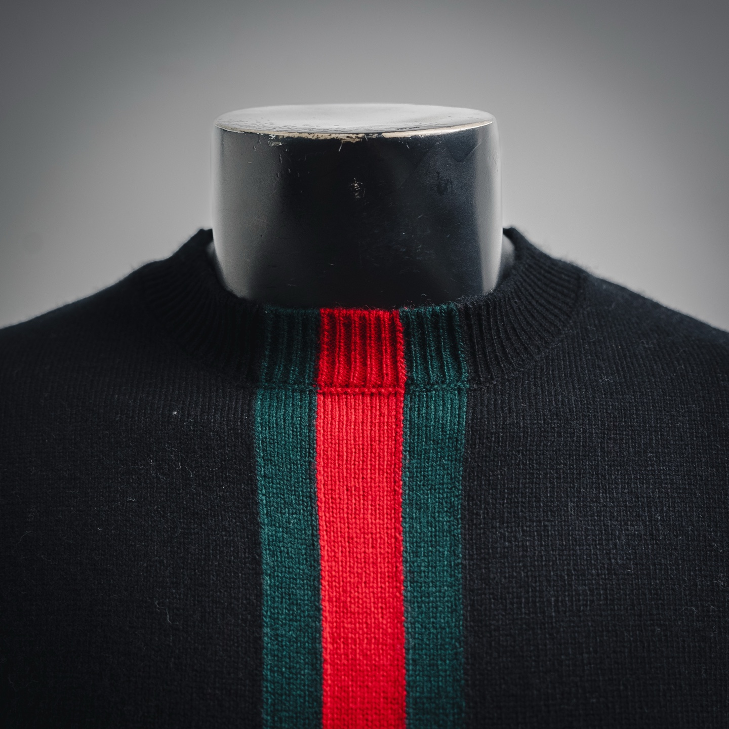 Guc striped knit sweater