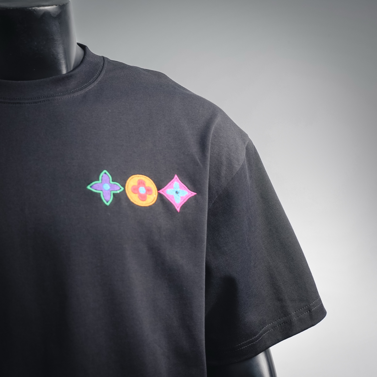 Louis knit embroidered t-shirt