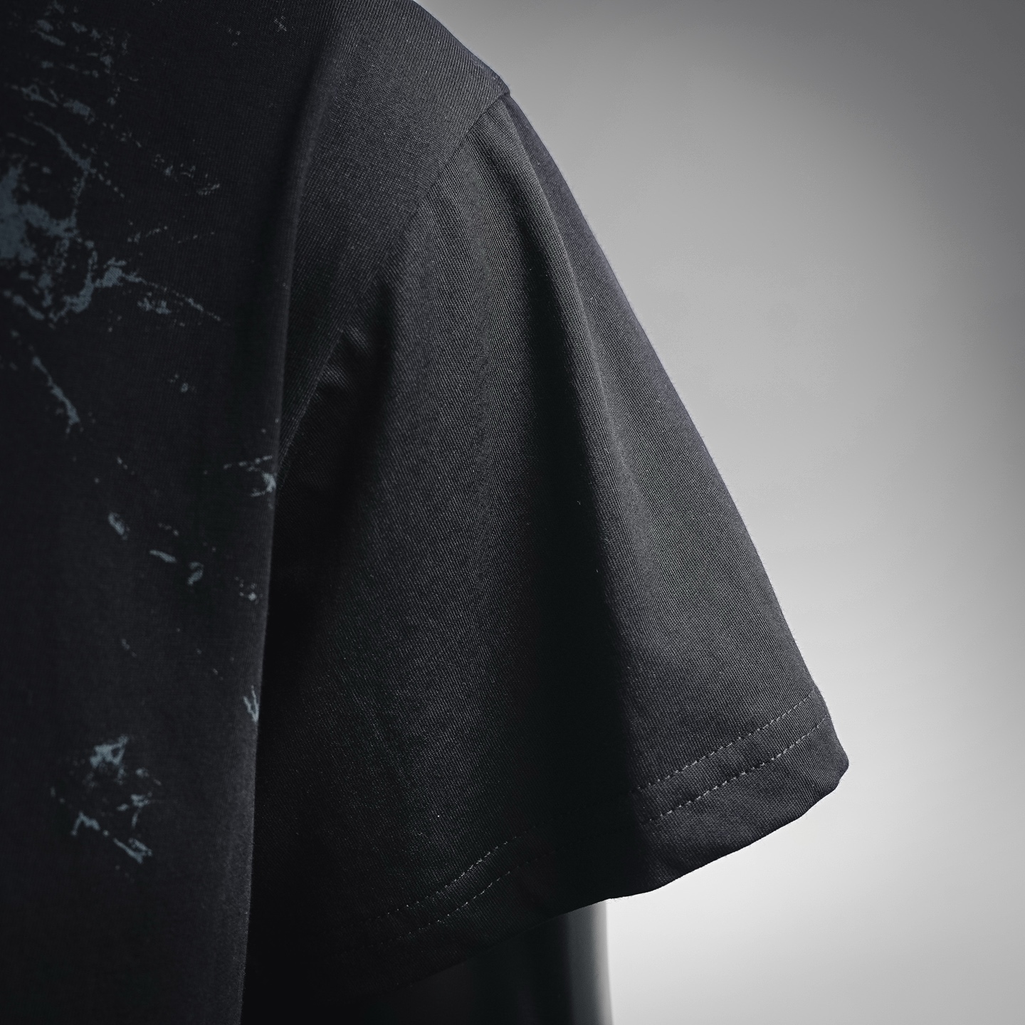 Maison blurry letter t-shirt