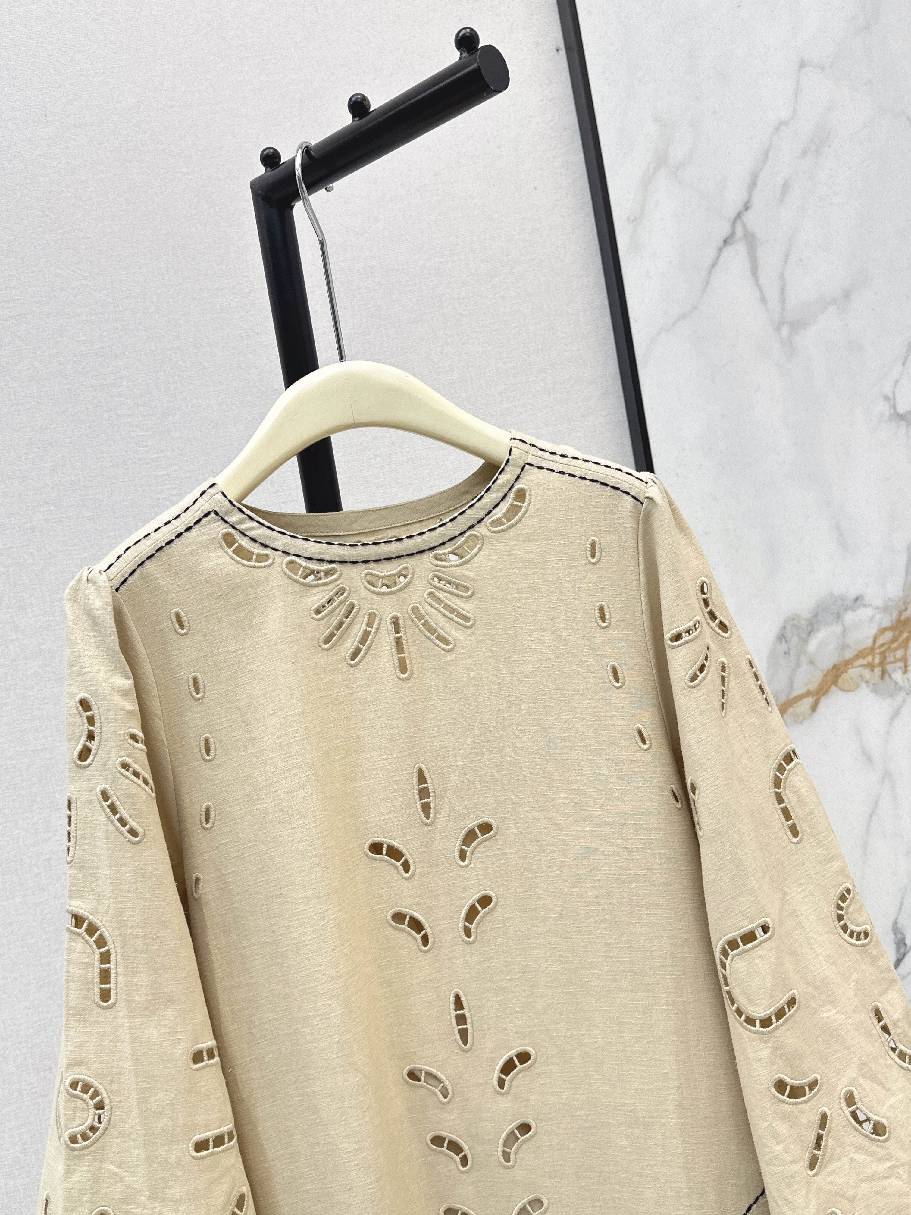 Dolc 26ss embroidery dress