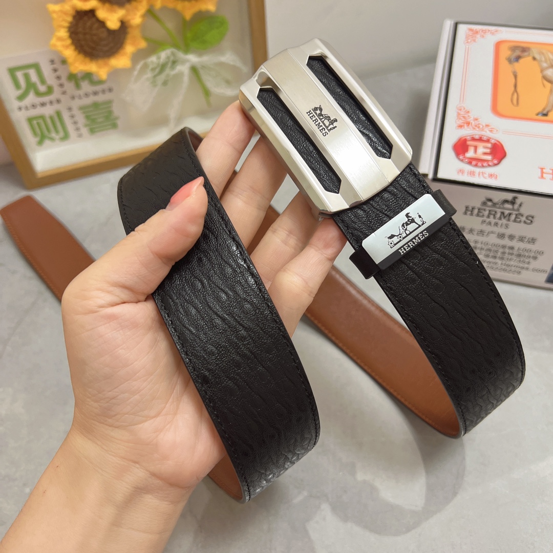 Herm cowhide belt