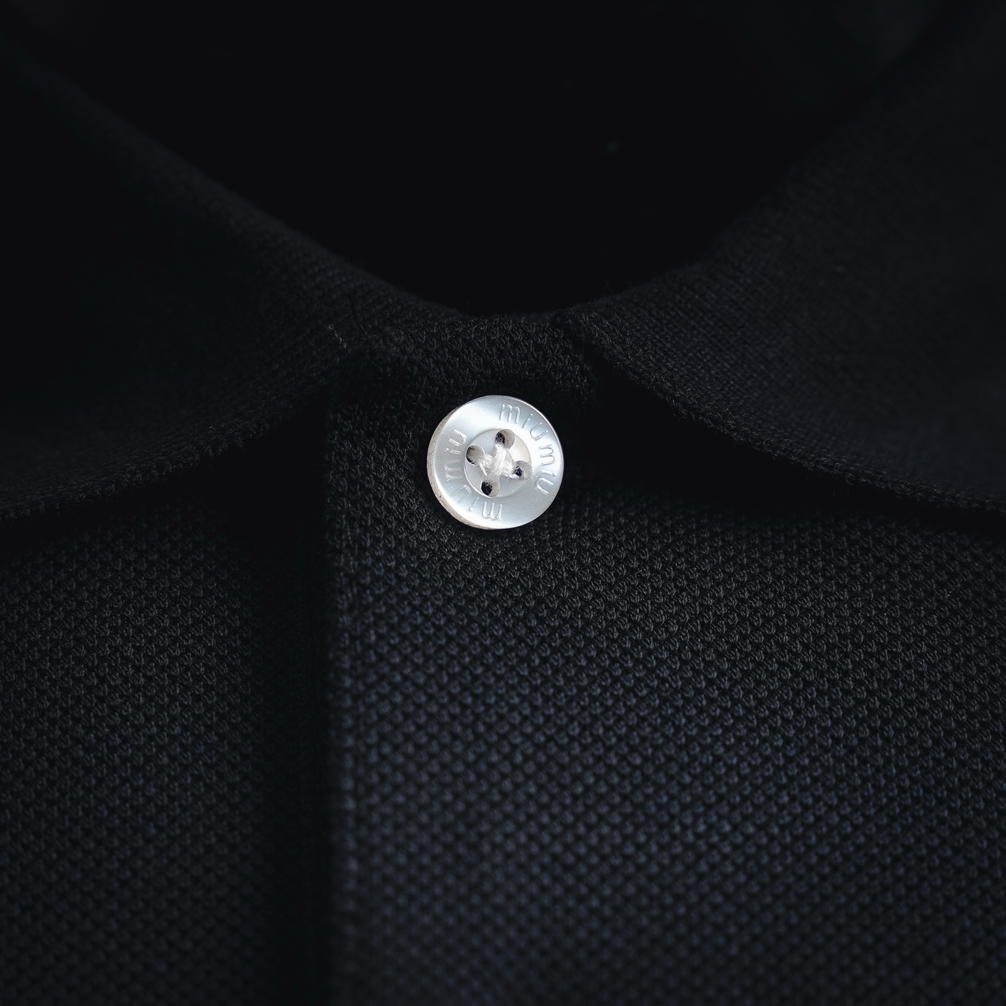Miu embroidered sweatshirt