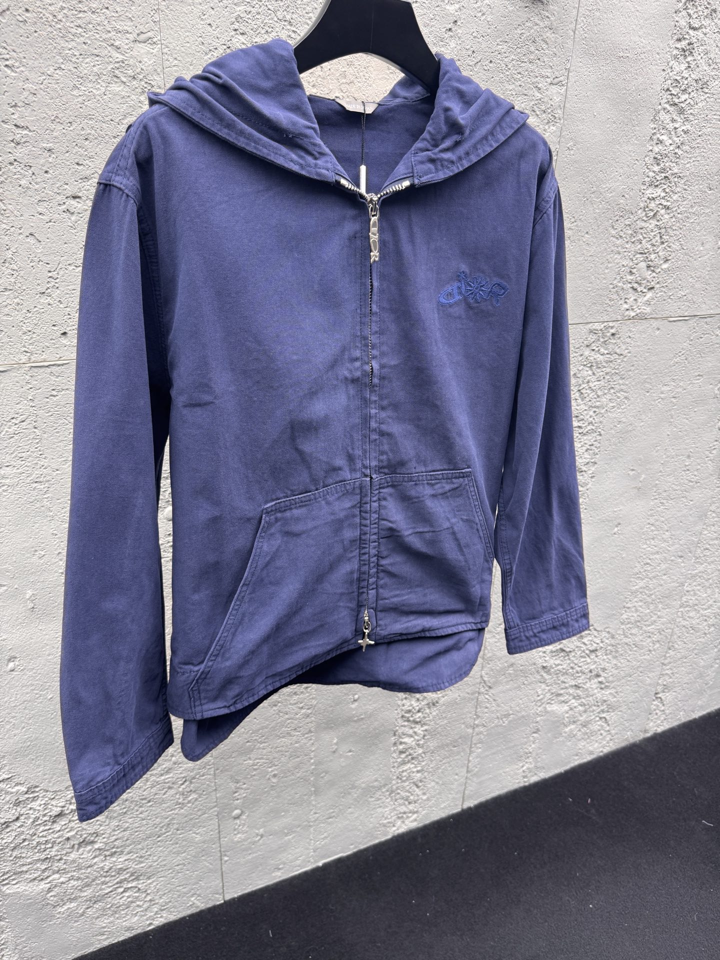 CD understated embroidered jacket