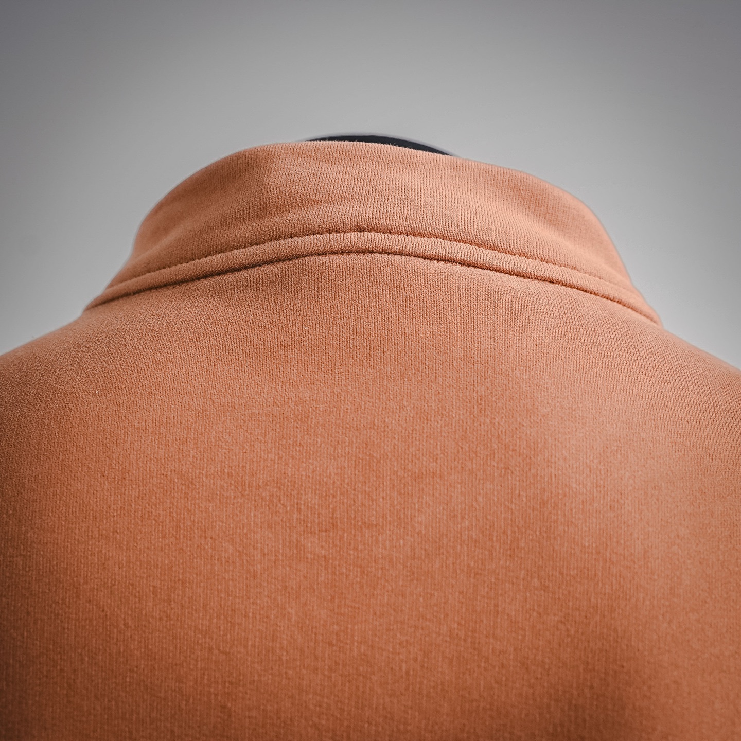Chrome zip-up embroidered sweatshirt