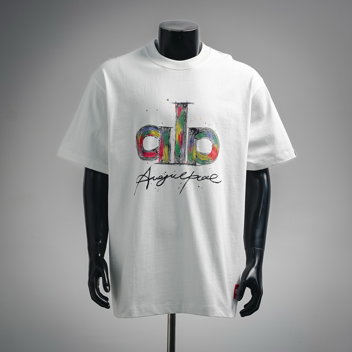Al graffiti-print t-shirt