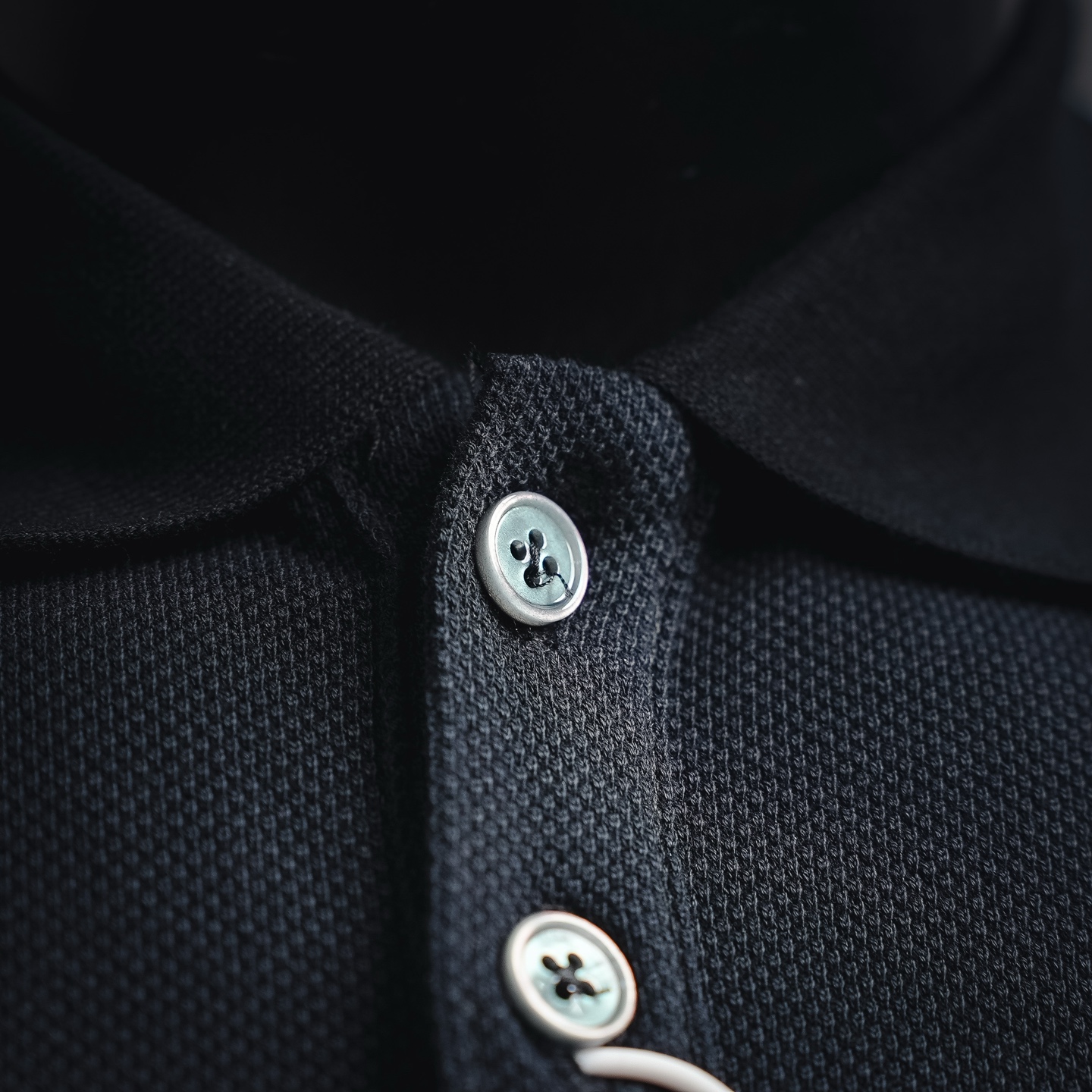 Thom contrast stripe Polo