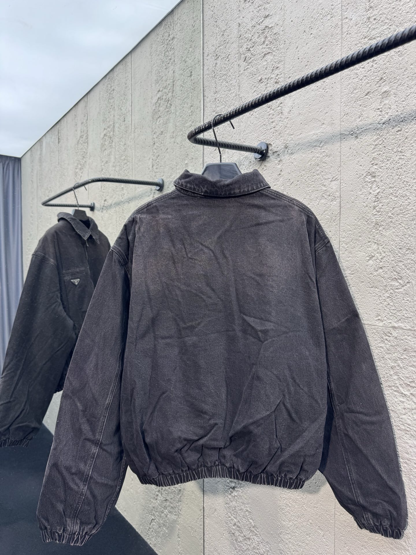 Pra washed canvas jacket